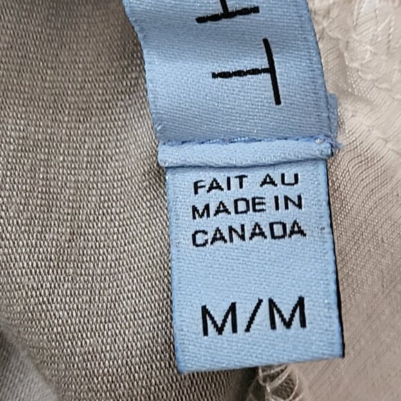 Ayrtight White Gray Colorblock V-Neck Batwing Oversized Tunic - Picture 6 of 6